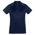 Biz Collection The Academy Polo | Ladies | Short Sleeve Navy/Teal Shirts & Tops
