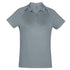 Biz Collection The Academy Polo | Ladies | Short Sleeve Silver/Charcoal Shirts & Tops