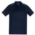 Biz Collection The Academy Polo | Mens | Short Sleeve Navy/Teal Shirts & Tops