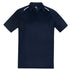 Biz Collection The Academy Polo | Mens | Short Sleeve Navy/White Shirts & Tops