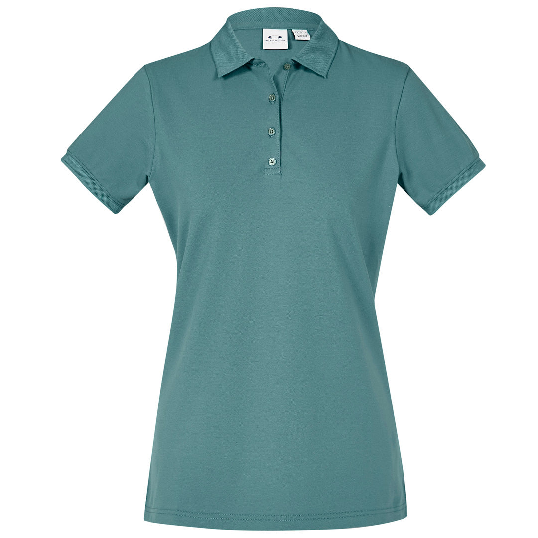 Biz Collection The City Polo | Ladies | Short Sleeve Jasper Green Shirts & Tops