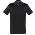 Biz Collection The Aston Polo | Mens | Short Sleeve Black/Silver Shirts & Tops