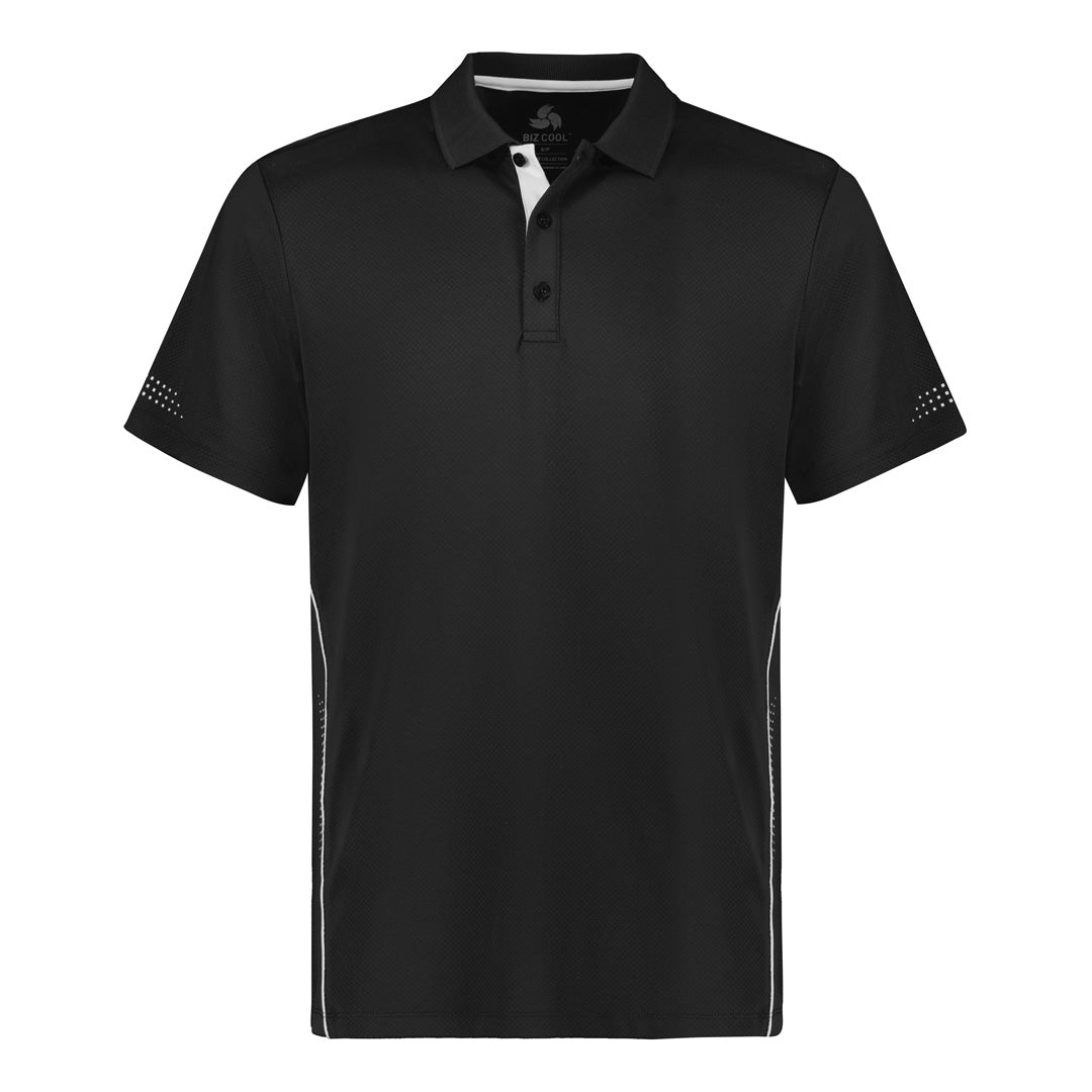 Biz Collection The Balance Polo | Kids | Short Sleeve Black/White Shirts & Tops