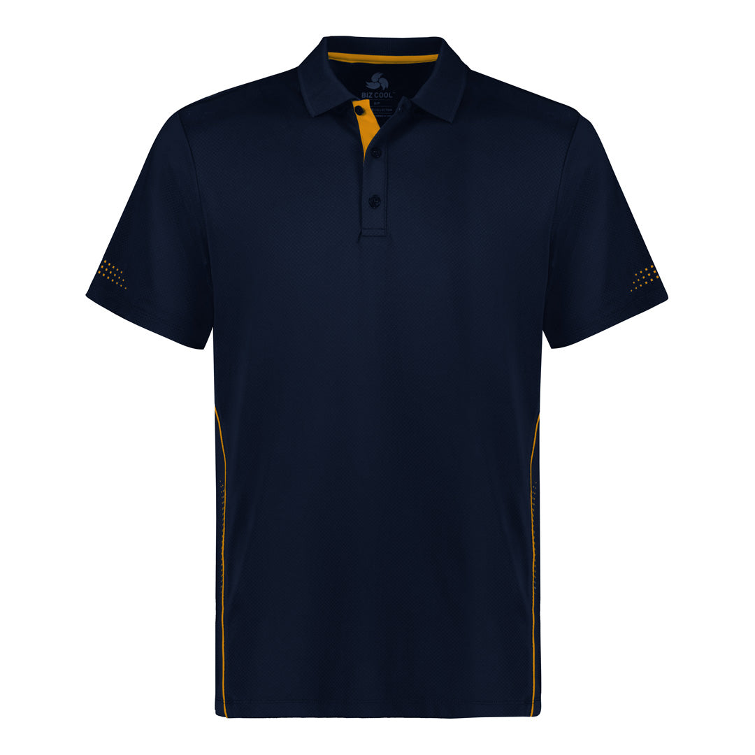 Biz Collection The Balance Polo | Kids | Short Sleeve Navy/Gold Shirts & Tops