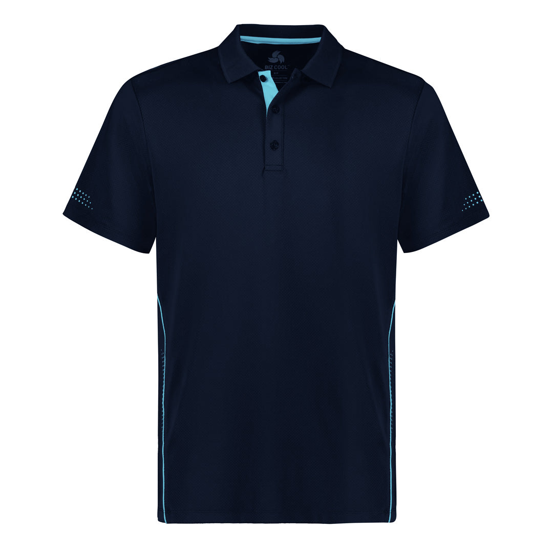 Biz Collection The Balance Polo | Kids | Short Sleeve Navy/Sky Shirts & Tops