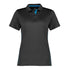 Biz Collection The Balance Polo | Ladies | Short Sleeve Grey/Cyan Shirts & Tops
