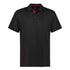 Biz Collection The Balance Polo | Mens | Short Sleeve Black/Red Shirts & Tops