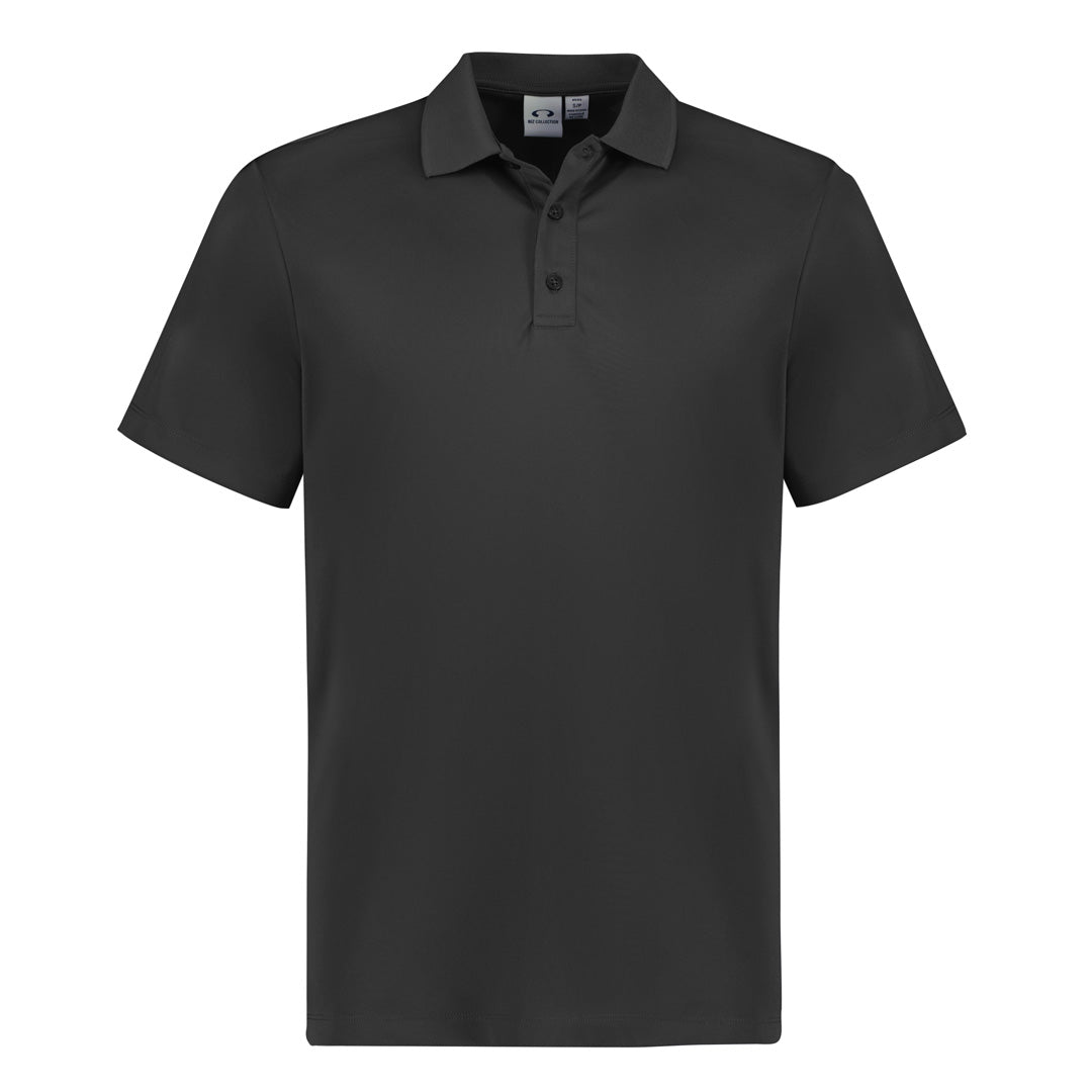 Biz Collection The Action Polo | Mens | Short Sleeve Charcoal Shirts & Tops