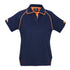 Biz Collection The Fusion Polo | Ladies | Short Sleeve Navy/Orange Shirts & Tops