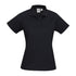 Biz Collection The Sprint Polo | Ladies | Short Sleeve Black Shirts & Tops