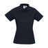 Biz Collection The Sprint Polo | Ladies | Short Sleeve Navy Shirts & Tops