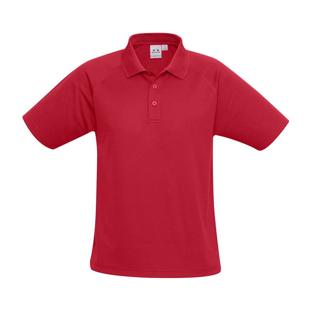 Biz Collection The Sprint Polo | Mens | Short Sleeve Red Shirts & Tops