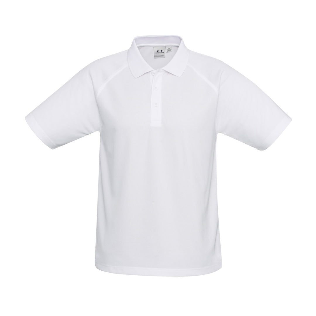Biz Collection The Sprint Polo | Mens | Short Sleeve White Shirts & Tops