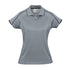 Biz Collection The Blade Polo | Ladies | Short Sleeve Silver/Black Shirts & Tops