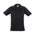 Biz Collection The Blade Polo | Mens | Short Sleeve Black/Silver Shirts & Tops
