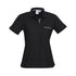 Biz Collection The Edge Polo | Ladies | Short Sleeve Black/Check Trim Shirts & Tops