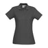 Biz Collection The Crew Polo | Ladies | Short Sleeve Charcoal Shirts & Tops