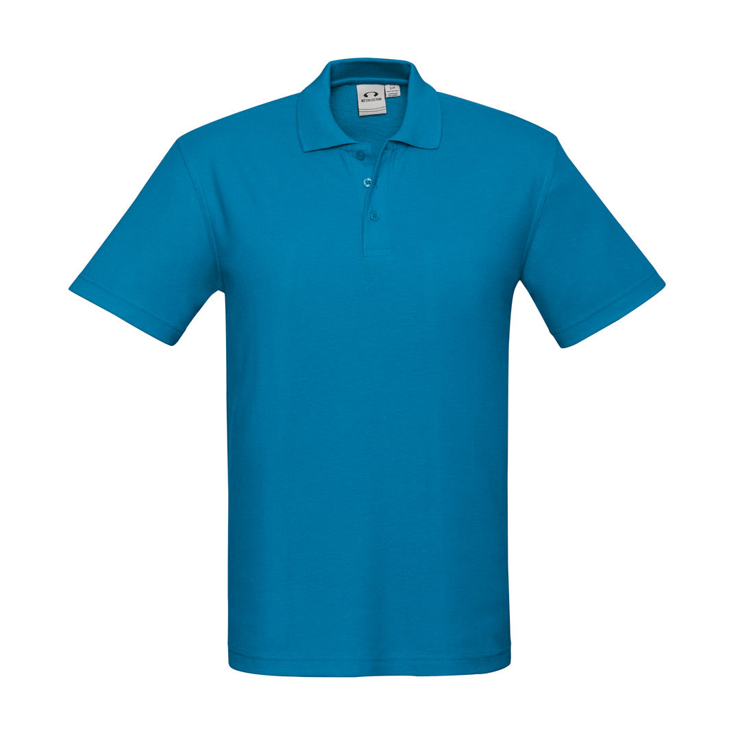 Biz Collection The Crew Polo | Kids Cyan Shirts & Tops