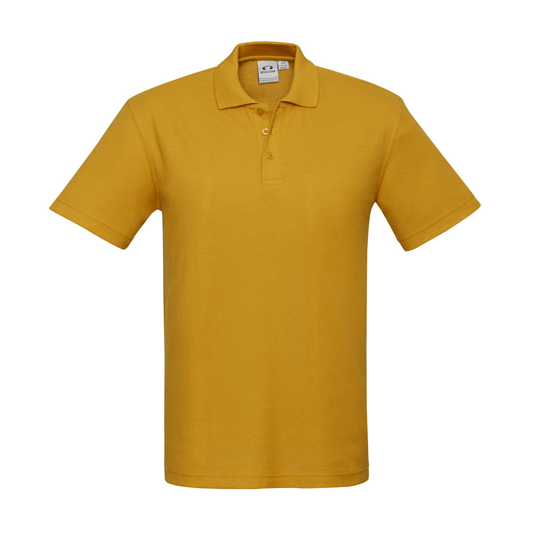 Biz Collection The Crew Polo | Mens | Short Sleeve Gold Shirts & Tops