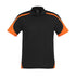 Biz Collection The Talon Polo | Mens | Short Sleeve Black/Orange Shirts & Tops