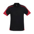 Biz Collection The Talon Polo | Mens | Short Sleeve Black/Red Shirts & Tops