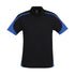Biz Collection The Talon Polo | Mens | Short Sleeve Black/Royal Shirts & Tops