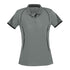 Biz Collection The Razor Polo | Ladies | Short Sleeve Ash/Black Shirts & Tops