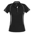 Biz Collection The Razor Polo | Ladies | Short Sleeve Black/White Shirts & Tops