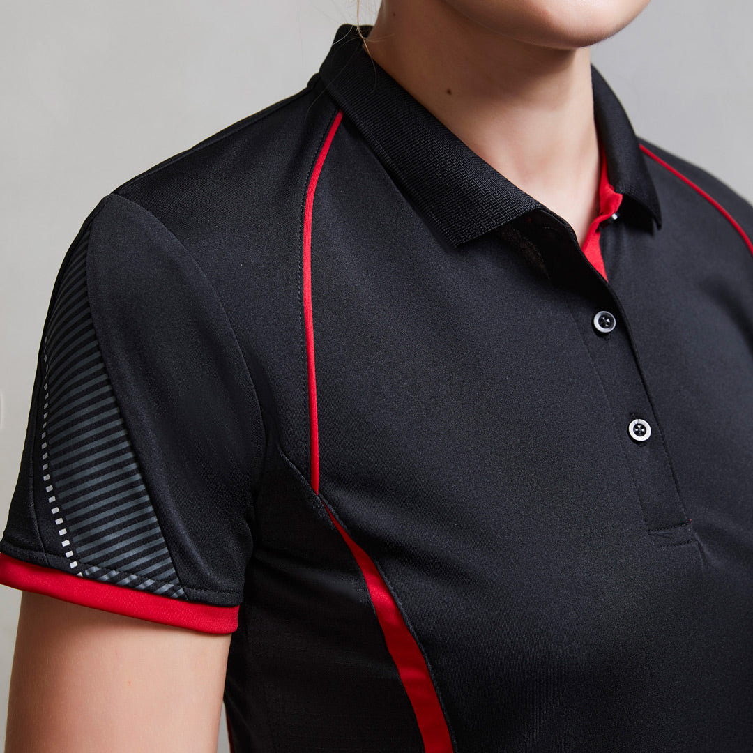 Biz Collection The Razor Polo | Ladies | Short Sleeve Shirts & Tops