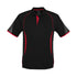 Biz Collection The Razor Polo | Mens | Short Sleeve Black/Red Shirts & Tops