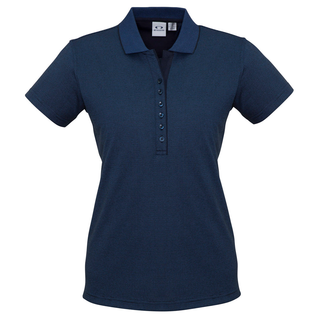 Biz Collection The Shadow Polo | Ladies | Short Sleeve Carbon Shirts & Tops