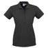 Biz Collection The Shadow Polo | Ladies | Short Sleeve Black Shirts & Tops