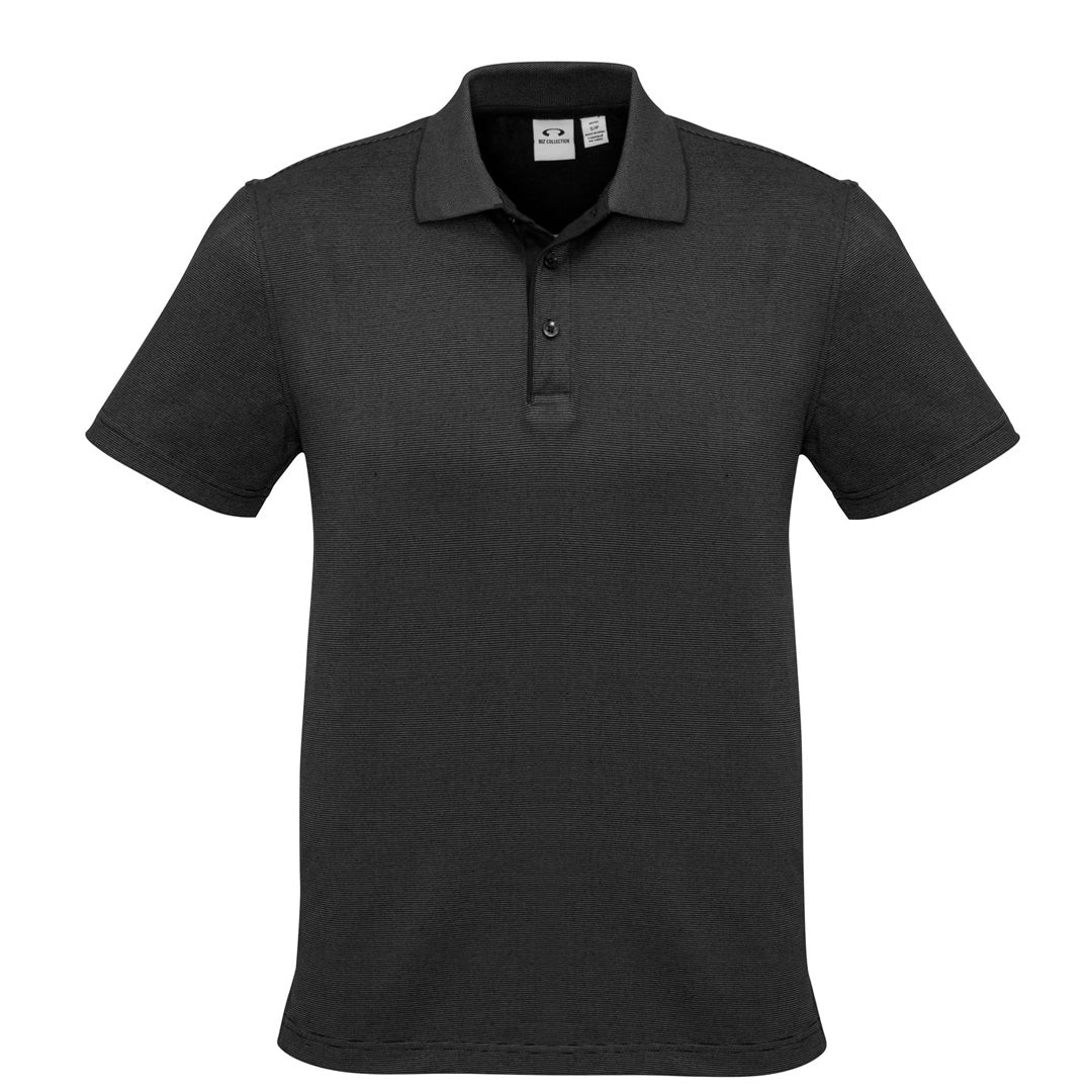 Biz Collection The Shadow Polo | Mens | Short Sleeve Black Shirts & Tops