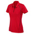 Biz Collection The Cyber Polo | Ladies | Short Sleeve Red/Silver Shirts & Tops