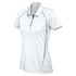 Biz Collection The Cyber Polo | Ladies | Short Sleeve White/Silver Shirts & Tops