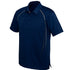 Biz Collection The Cyber Polo | Mens | Short Sleeve Navy/Silver Shirts & Tops
