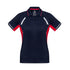 Biz Collection The Renegade Polo | Ladies | Short Sleeve Navy/Red/Silver Shirts & Tops