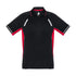 Biz Collection The Renegade Polo | Mens | Short Sleeve Black/Red/Silver Shirts & Tops