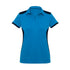 Biz Collection The Rival Polo | Ladies | Short Sleeve Cyan/Navy Shirts & Tops