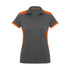 Biz Collection The Rival Polo | Ladies | Short Sleeve Grey/Orange Shirts & Tops