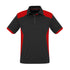 Biz Collection The Rival Polo | Mens | Short Sleeve Black/Red Shirts & Tops
