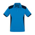 Biz Collection The Rival Polo | Mens | Short Sleeve Cyan/Navy Shirts & Tops