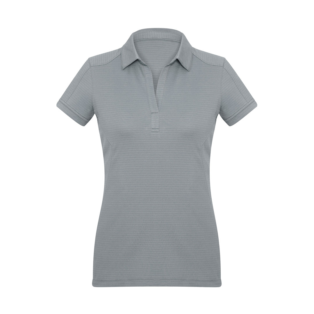 Biz Collection The Profile Polo | Ladies | Short Sleeve Silver Shirts & Tops