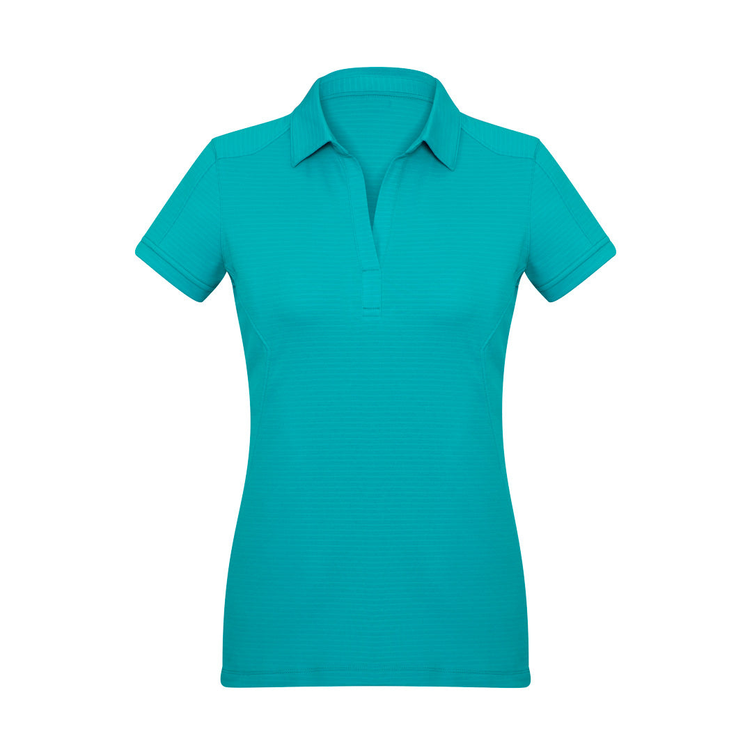 Biz Collection The Profile Polo | Ladies | Short Sleeve Teal Shirts & Tops