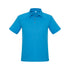 Biz Collection The Profile Polo | Mens | Short Sleeve Cyan Shirts & Tops