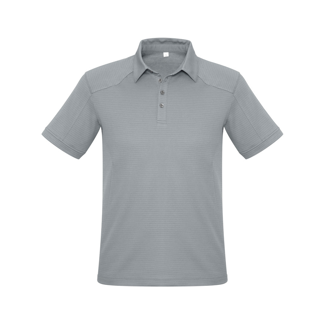 Biz Collection The Profile Polo | Mens | Short Sleeve Silver Shirts & Tops