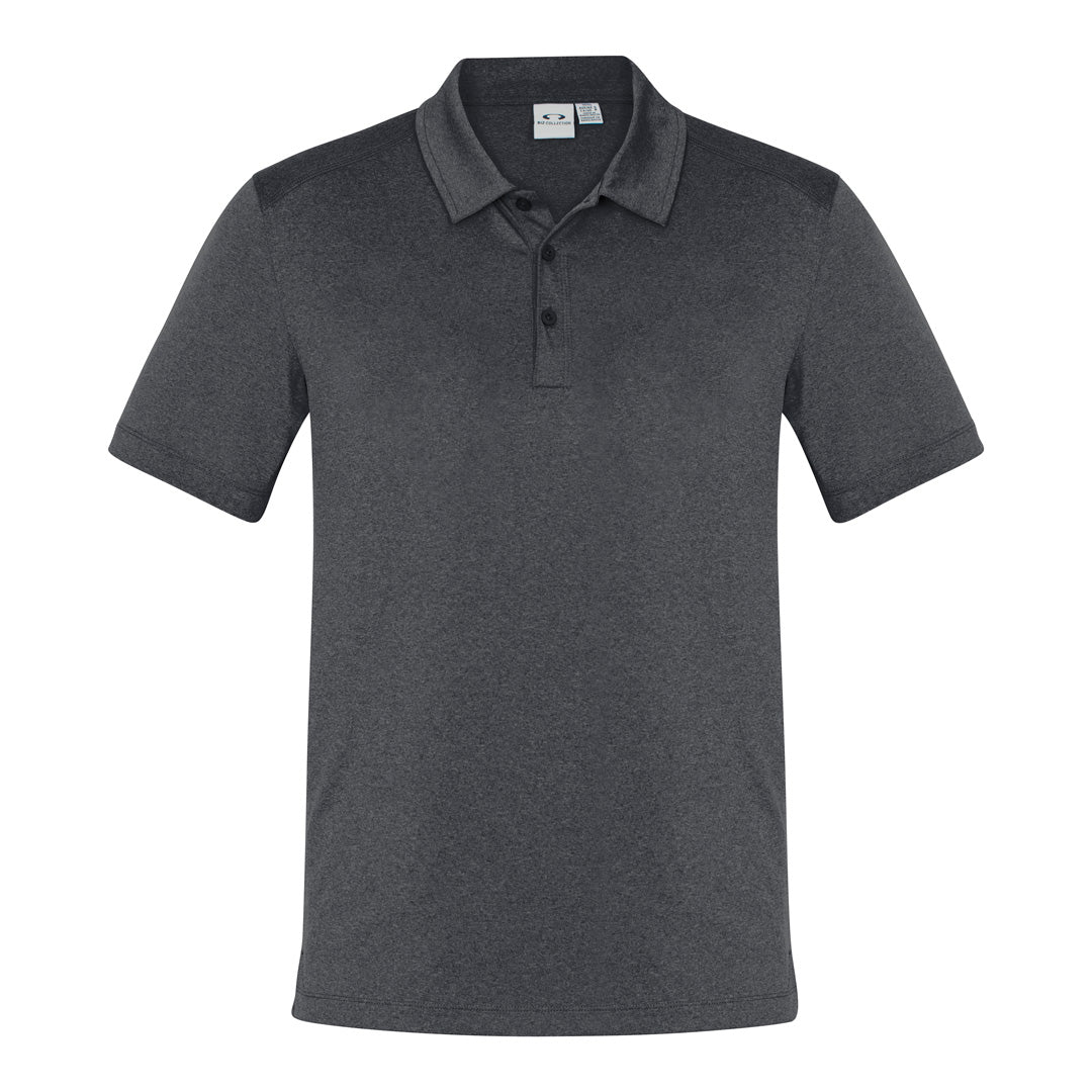 Biz Collection The Aero Polo | Mens | Short Sleeve Charcoal Marle Shirts & Tops