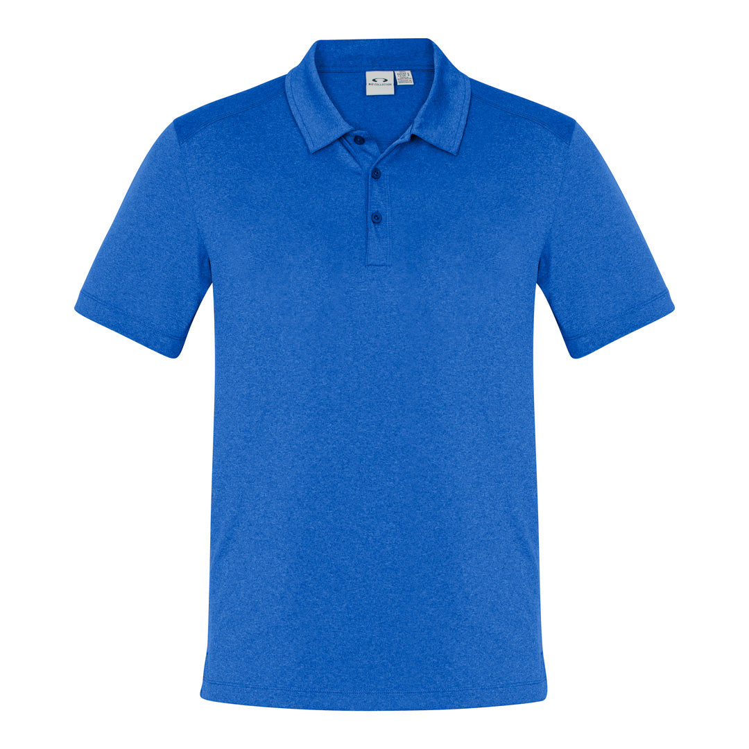 Biz Collection The Aero Polo | Mens | Short Sleeve Electric Blue Marle Shirts & Tops