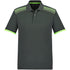 Biz Collection The Galaxy Polo | Mens | Short Sleeve Grey/Lime Shirts & Tops