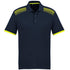Biz Collection The Galaxy Polo | Mens | Short Sleeve Navy/Yellow Shirts & Tops